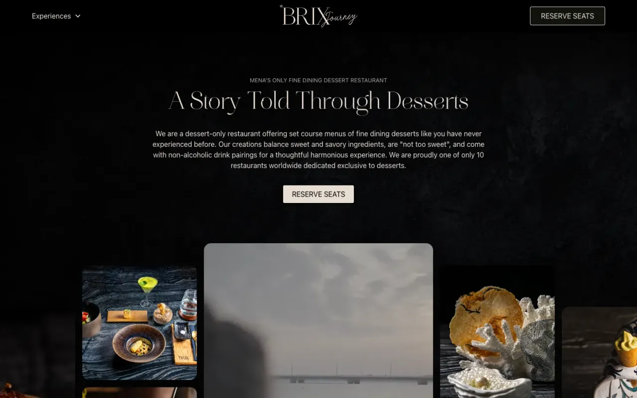 Brix Journey website