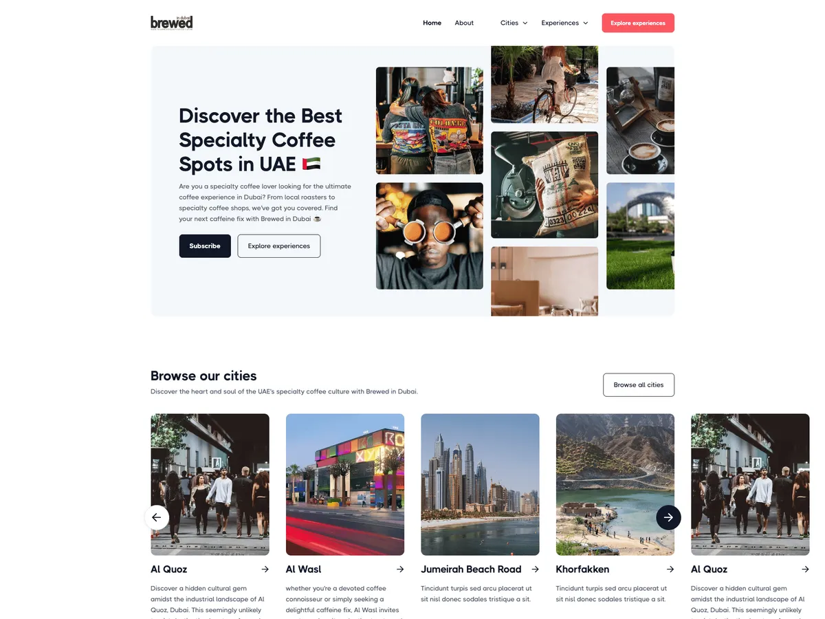 Brew website